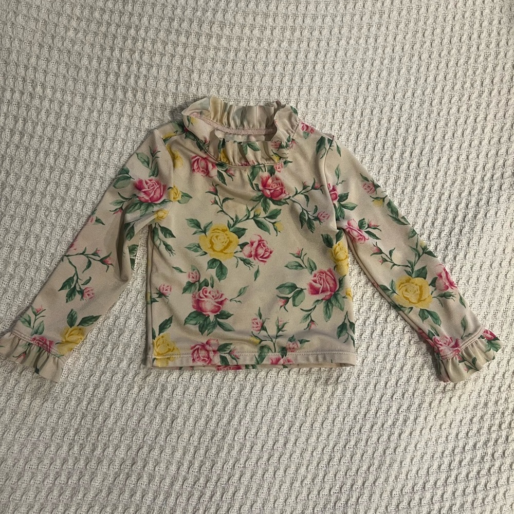 Janie and Jack rash guard bathing suit top-size 18-24 months